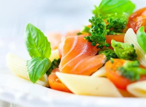 Salade de Pâtes au Saumon Fumé