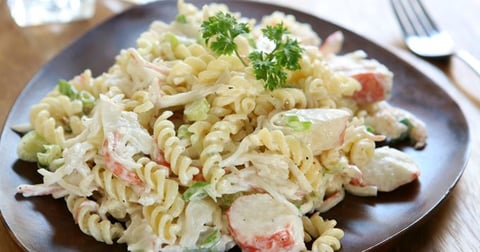 Salade de Pâtes au Surimi