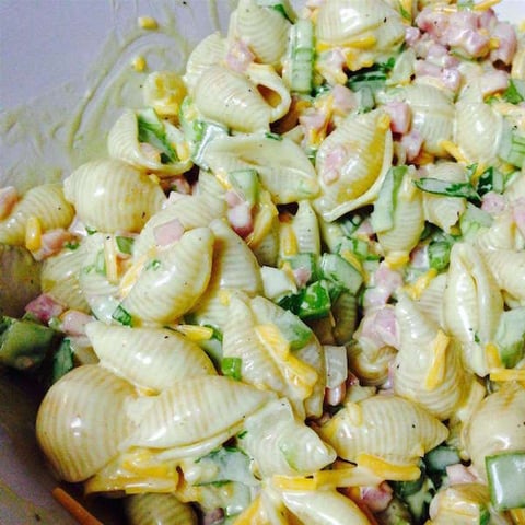 Salade de Pâtes Froides au Jambon