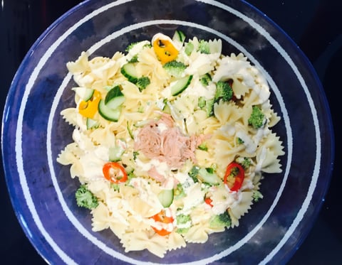 Salade de Pâtes Légumes et Thon