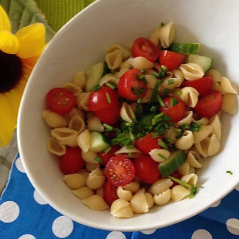 Salade de Pâte et Tomates-Cerises