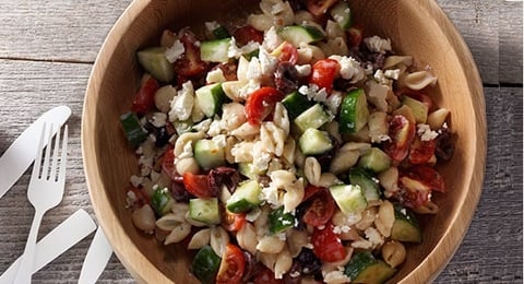 SALADE DE PÂTES À LA GRECQUE