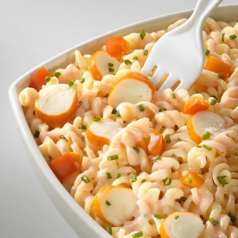 Salade de Pâtes au Surimi Rapide