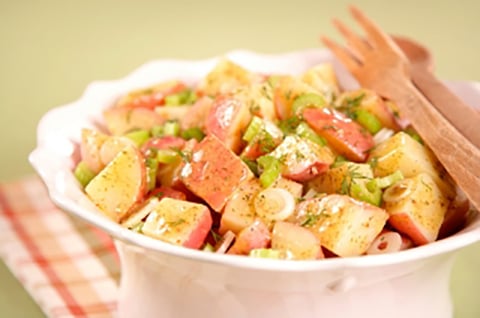 Salade de Pommes de Terre à la Moutarde et à L'aneth