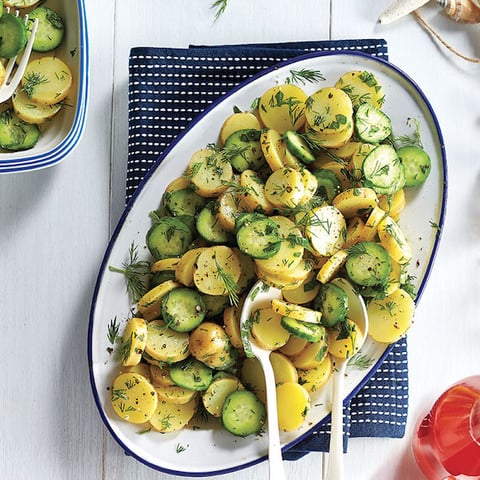 Salade de Pommes de Terre au Concombre