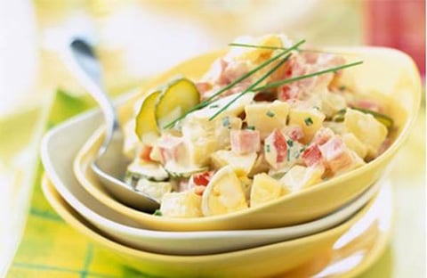 Salade de Pommes de Terre au Jambon