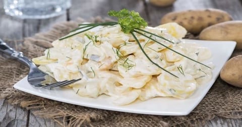 Salade de Pommes de Terre aux Oignons