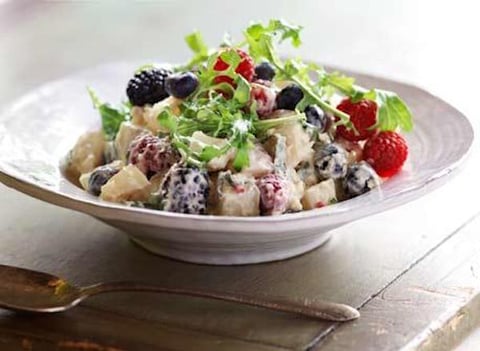 Salade de Pommes de Terre aux Petits Fruits