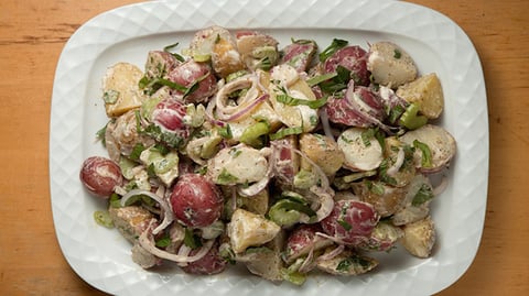 Salade de Pommes de Terre Balsamique à L’italienne