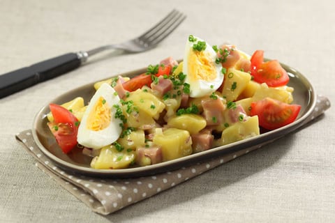 Salade de Pommes de Terre Froides à la Piémontaise