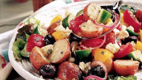 Salade de Pommes de Terre Grecque