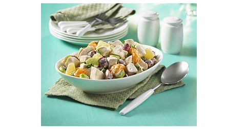 Salade de Poulet aux Fruits