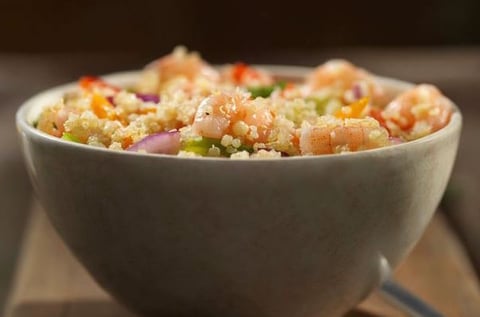 Salade de Quinoa aux Crevettes