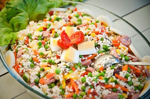 Salade de Riz Complète