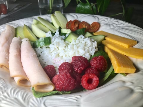 Salade de Riz Ensoleillée