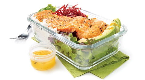 SALADE DE TRUITE PARFUMÉE À L’ORANGE