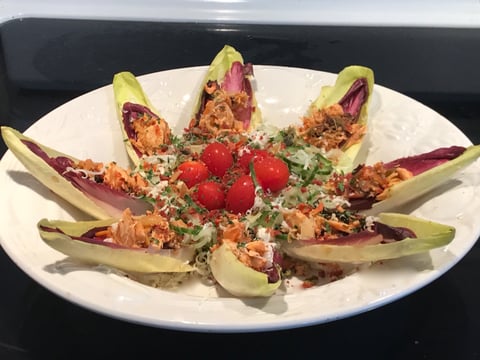 Salade D'endives et Thon Déconstruite