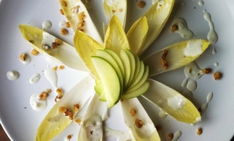 Salade D’endives, Vinaigrette au Bleu