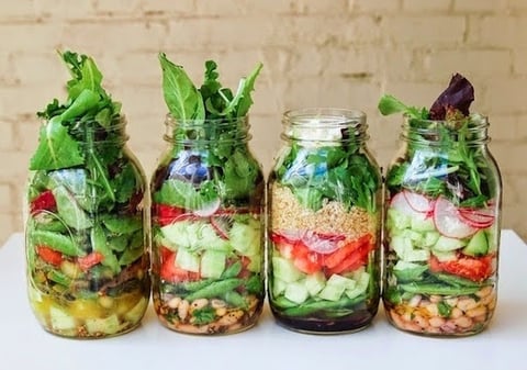 Salade en Pot