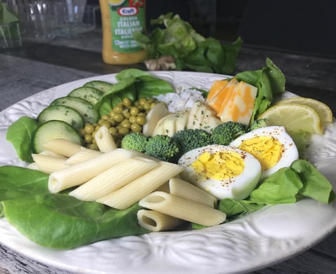 Salade Estivale avec Légumes du Jardin
