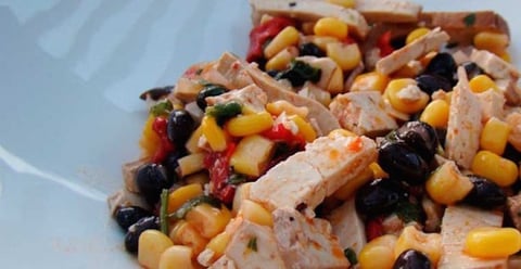 Salade Exotique au Tofu
