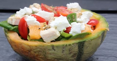 Salade Fraîcheur Au Melon Charentais