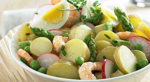 Salade Fraîcheur de Rattes du Touquet