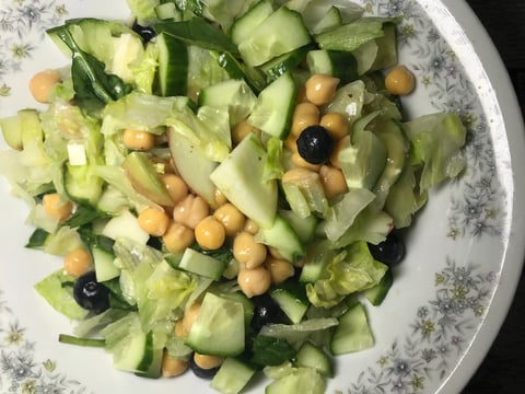 Salade Fraîcheur D'été et Pois Chiches