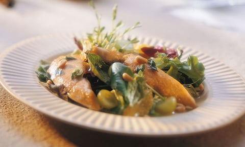 Salade Fruité au Poulet