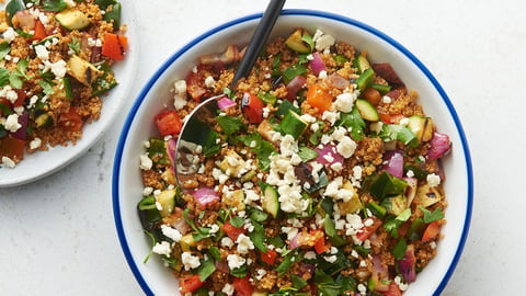 Salade Mexicaine au Quinoa et aux Légumes Grillés