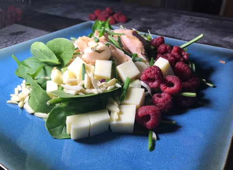 Salade Santé au Saumon