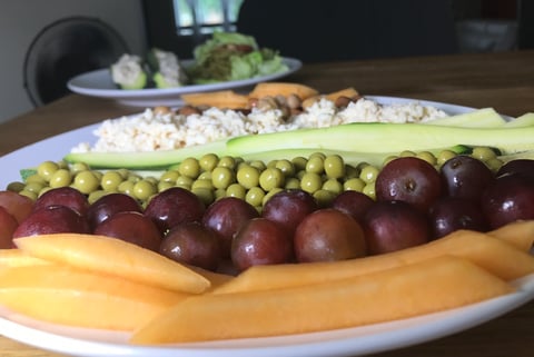 Une Salade Santé bien Rangée