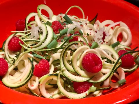 Salade Spirale aux Zucchinis