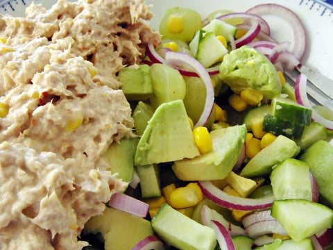 Salade de Thon et D'avocat