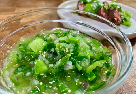 Salsa Verte aux Jalapenos