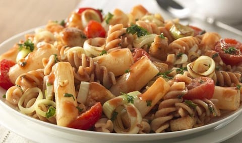 Salsifis Sautées aux Poireaux Tomates Cerises Épices Italiennes et Poulet