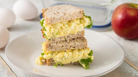 Sandwich à la Salade aux Oeufs
