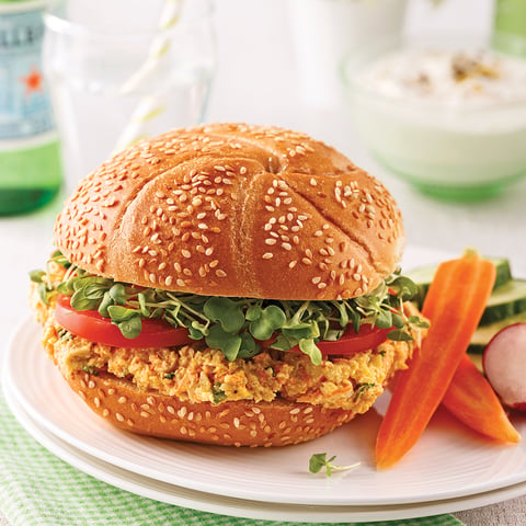 Sandwich à la Tartinade de Pois Chiches