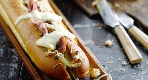 Sandwich Chaud Raclette Jambon