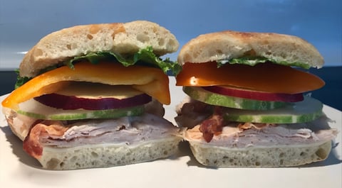 Sandwich Ciabatta à la Dinde