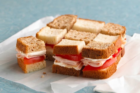 Sandwich « damier » à la Dinde