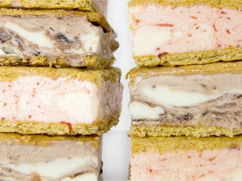 Sandwich de Biscuits Graham à la Crème Glacée