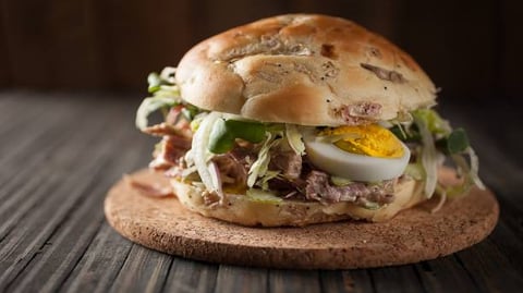 Sandwich Jambon Moutarde et Miel