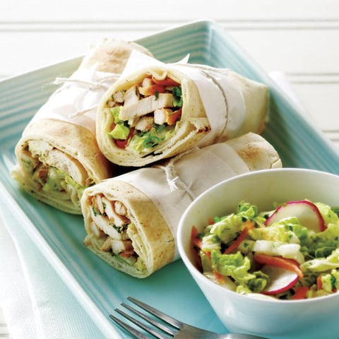 Sandwichs au Poulet à la Thaïe