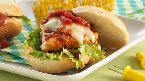 Sandwichs Fiesta au Poulet Grillé
