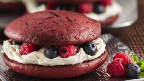 Sandwichs « Whoopie » Écarlates
