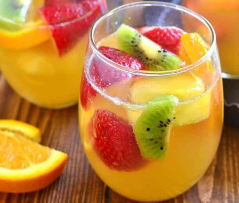 Sangria Blanche Tropicale