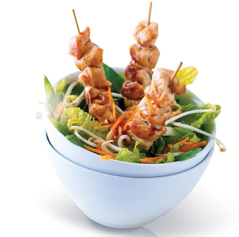 SATAYS DE DINDON À L’ORIENTALE