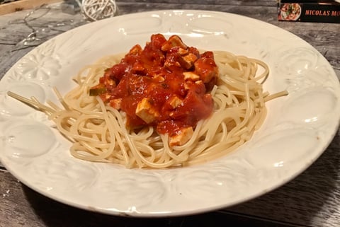 Sauce à Spaghetti Végétarienne à la Mijoteuse