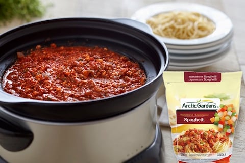 Sauce à Spaghetti Végétarienne à la Mijoteuses